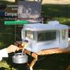 Großer transparenter Outdoor-Wassertank mit Hahn für Auto Reisen und Selbstfahrertouren.