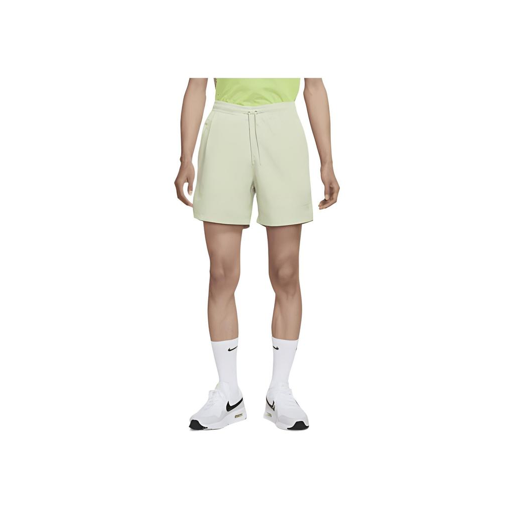 Nike Zen And Tea Collection Breathable Solid Color Drawstring Shorts Men Bottoms Light-Olive-Green Grey DV6194-371