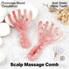 Five-Claw Head Meridian Massage Comb Resin Back Scratcher  Promote Blood Circulation