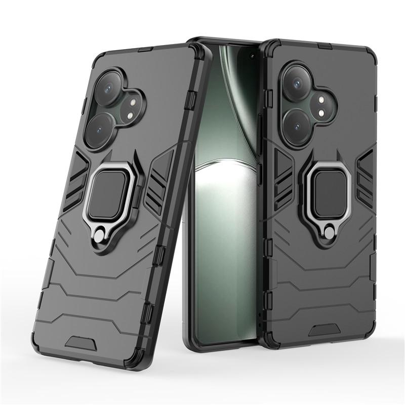 For Realme GT 6T Case Realme GT 6 6T Cover Ring Holder Bumper Shield Protective Back Phone Cases On Realme GT Neo6 SE Funda