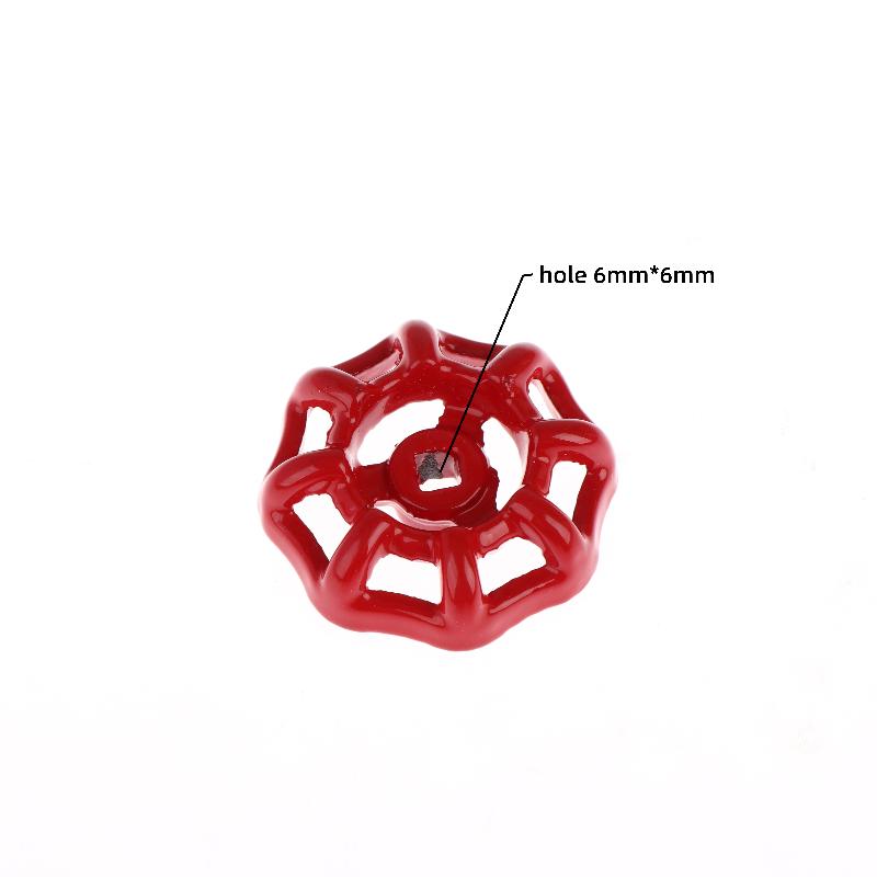 Inner Hole 5/6/7/8/9mm Cast Iron Valve Handle Gate Valve Ball Valve Hand Wheel Shutoff Value Water Pipe Fittings