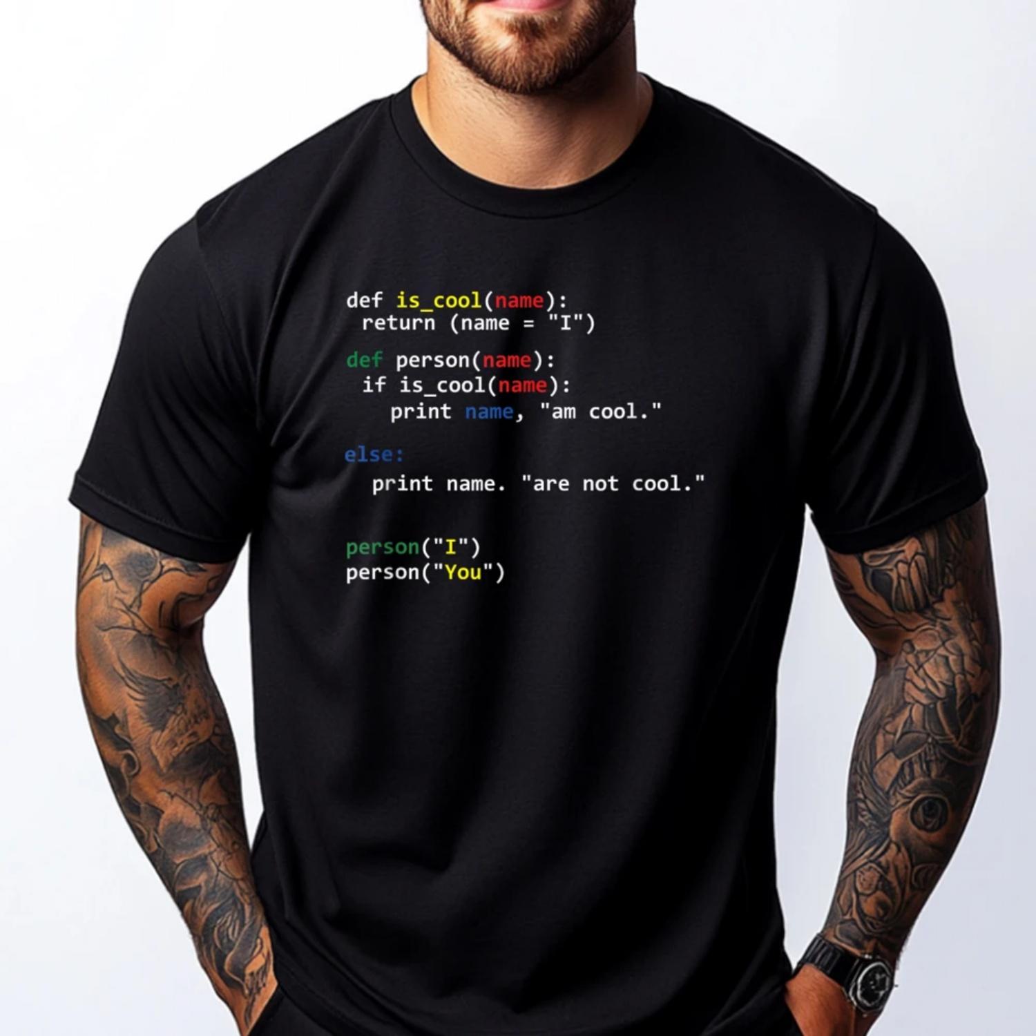 Programmer Coder Programming Coding Computer Shirts Men Graphic Limited Time Special Short Sleeve T-Shirt S