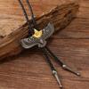 1pc/2pcs Adjustable Bolo Tie Western Cowboy Teen Men Banquet Formal Suit Necktie