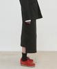 Wokeuwokeu Basic Work Skirt (Black)