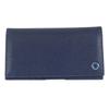 Bvlgari 283811 Bifold Wallet Navy Calfskin Mens