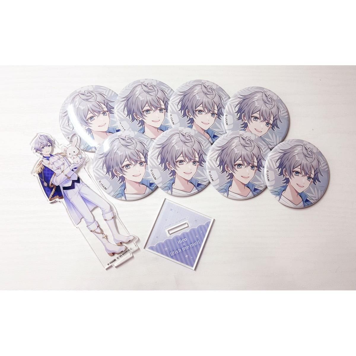 Used Colorful Peach Hiro-san can badge
