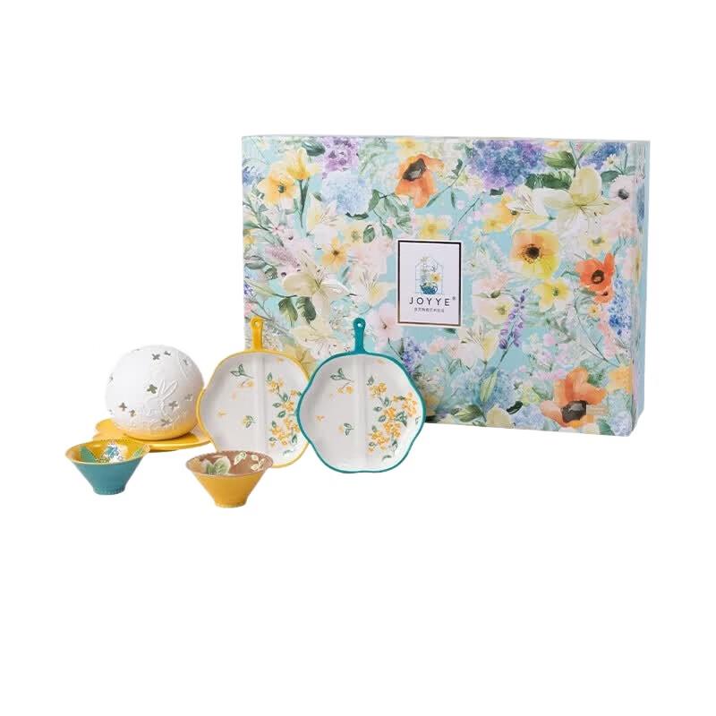 JOYYE Artistic 6-Piece Ceramic Tea Set