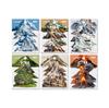 Retro Hill Series Card Sticker Pack - 16 Pcs for Journaling