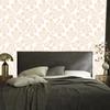 Wallpaper Flowers White and Cream, a Distinct Detail for the Living Room and Bedroom 50x1000