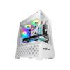 Mars Gaming Mc-se2 Caja Gaming Microatx Cristal Templado Ventilador Frgb 120mm Doble Cámara Blanco