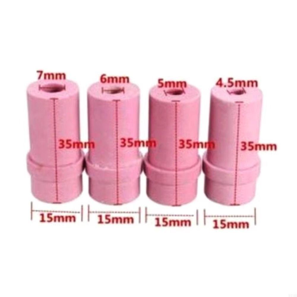 10Pcs Wear-resistant Ceramic Nozzle Tip Pneumatic Blasting Tools  Sand Blaster Accessories