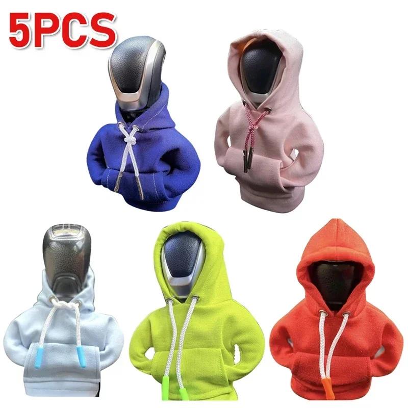 Hoodie Car Gear Shift Cove Shift Lever Handle Kit Creative Universal Car Gear Shift Hoodie Cover Decoration Car Interior Amagi