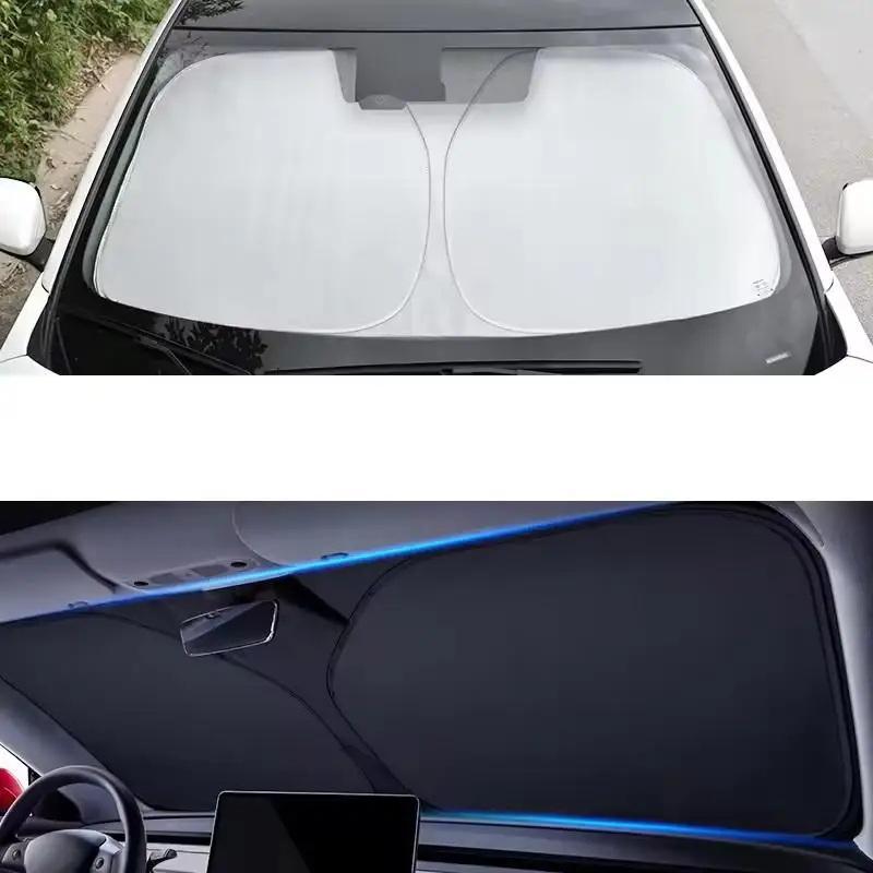 Sunscreen And Heat Insulation Sunshade For Car Front Windshield, Sunshade Cloth For Car Front Windshield