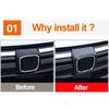 For Honda CRV CR-V  2022 ABS Car Logo Decoration Refit Frame Cover In the Net Dedicated Conversion Decorative Frame Cover