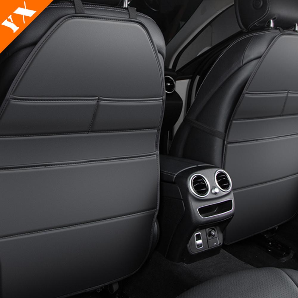 Leder Auto Sitz Hinten Anti Kick/staub/scratch Dekoration Schutz Abdeckung Für Changan UNIK UNI-K Zubehör