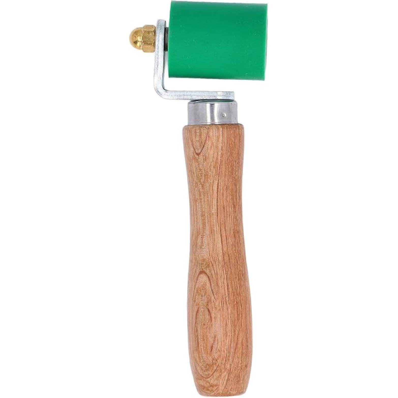 Seam Hand Pressure Roller Professional High Temperature Resistant Silicone Seam Pressure Roller for Roofing PVC Welding (Green) зелёный