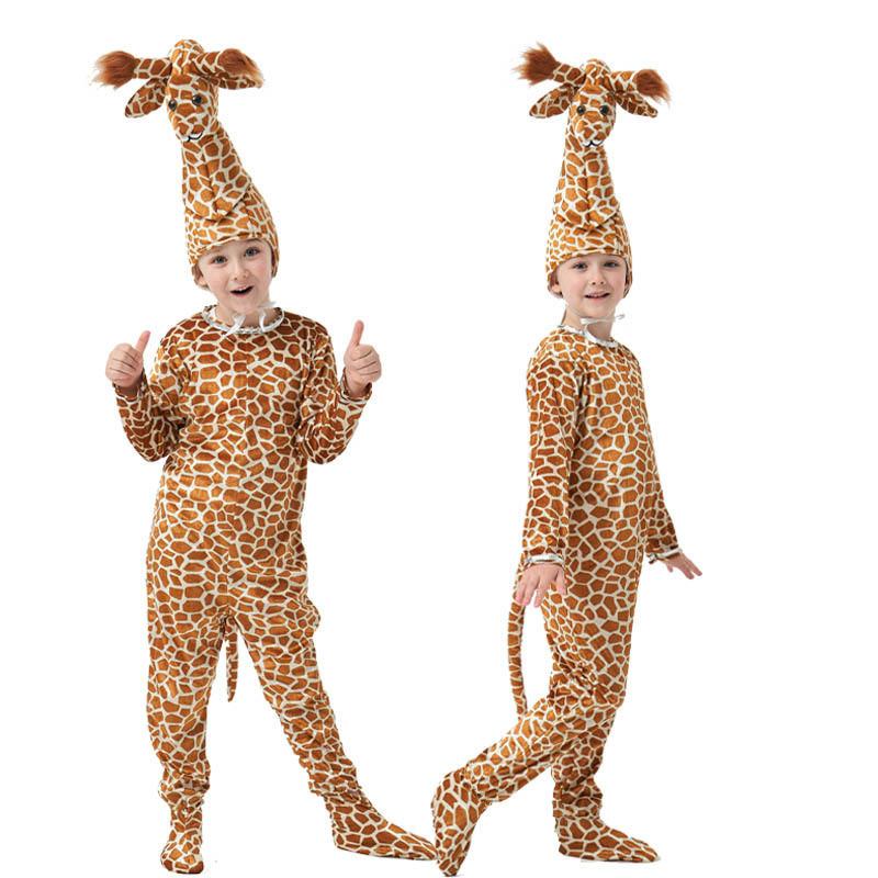 Cute Unisex Toddlers Giraffe Reindeer Rabbit Halloween Cosplay Costume Comfortable Fit