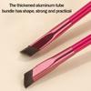 1pc Wild Eyebrow Brush Multifunction Simulated Eyebrow Hair Makeup Brush Square Stereoscopic Painting Hairline Eyebrow Portable Hairline Beauty Makeup