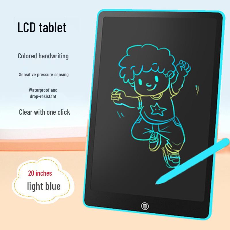 LCD Writing Tablet: 6.5-20 Inch Colorful Children's Doodle & Drawing Board