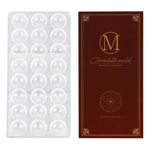 Chocolate Mold, 3D Cake Mold, Hemisphere, Valentine's Day DIY (Dome)