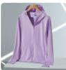 Men's Summer Ice Silk Hooded Sun Protection Jacket - Lightweight, Solid Color, Loose Fit, Plus Size.