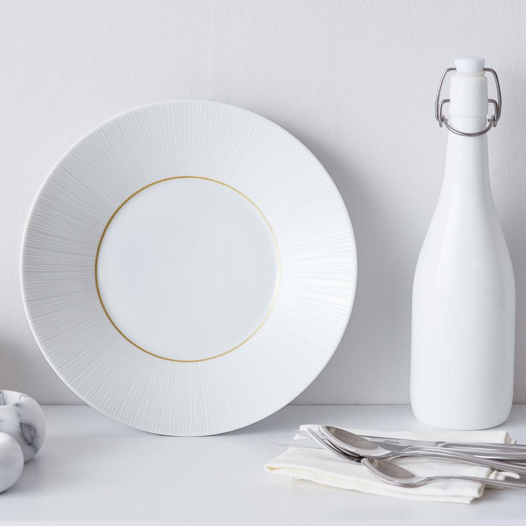 Noritake Deep Plate, 27.5cm, 1140cc, Neige Fine Porcelain, T5516A/1642