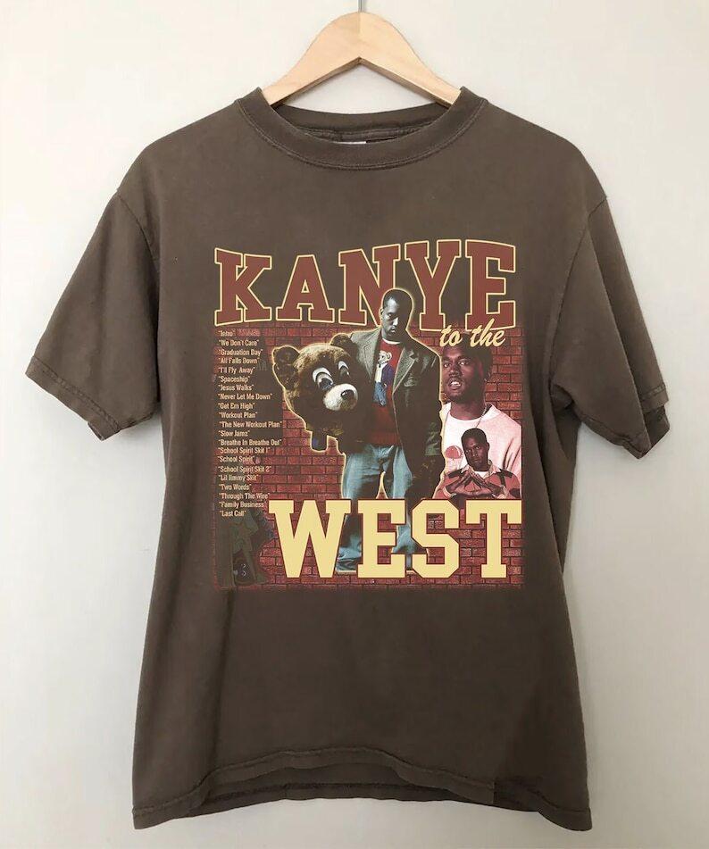 Kanye West College Dropout Tee Reaper Kanye West Tour Unisex T-shirt KH6110 XXL