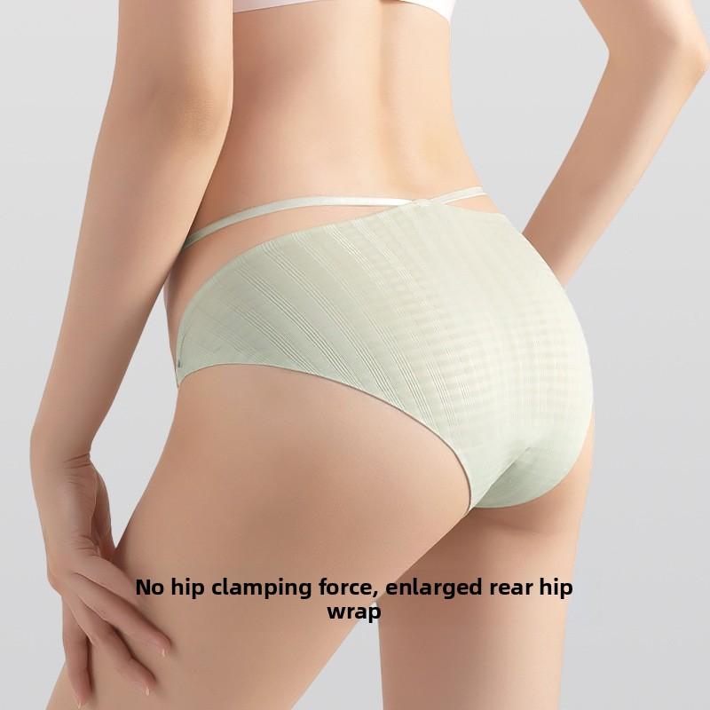 Ladies Spring and Summer New Simple Fashion Sweet Sexy No Trace Briefs