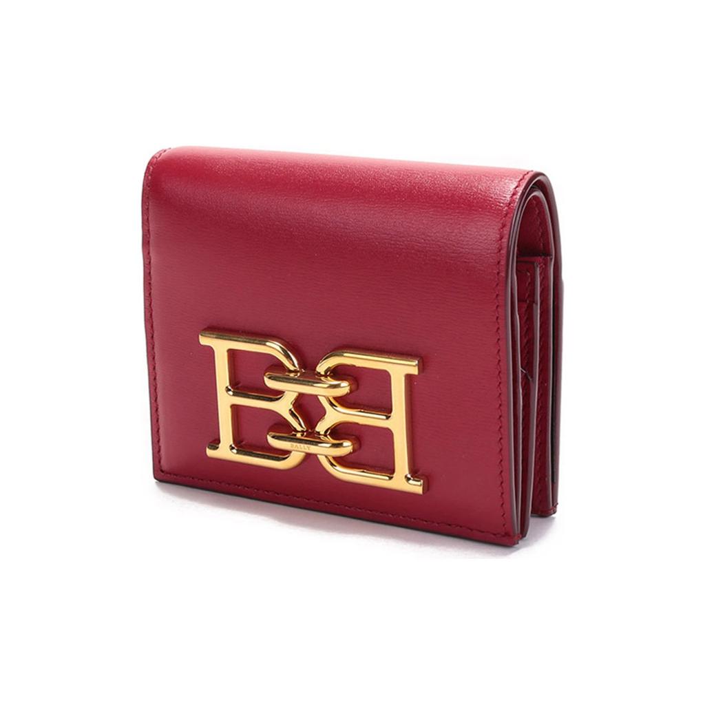 Bally Classic Horsebit Leather Mini Shoulder Bag Women Shoulder Bag Red BRITNEY-W-26