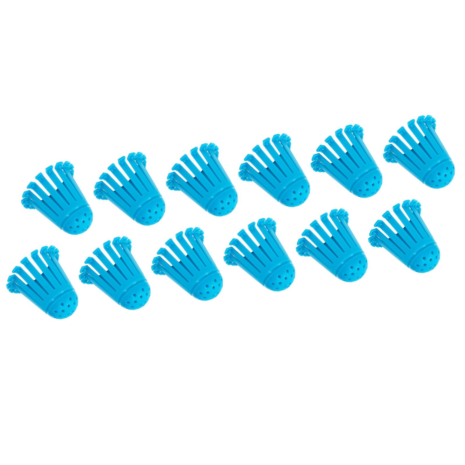 

21PCS Bathtub Drain Strainers Disposable Hair Catcher Silicone Drain Protector for Shower Tub Prevent Pipe Clogging Blue