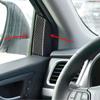 Carbon Fiber Car A-Pillar Inner Door Decorative Sticker Trim Strips For Toyota Highlander 15-18 Car Styling Interior