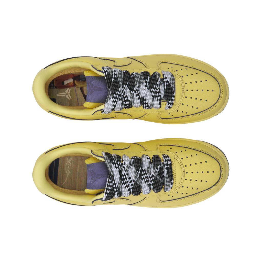 Kobe Bryant X Nike Air Force 1 Low Protro Mamba Mentality Unisex Sneakers Yellow Soft-Yellow HV9408-700