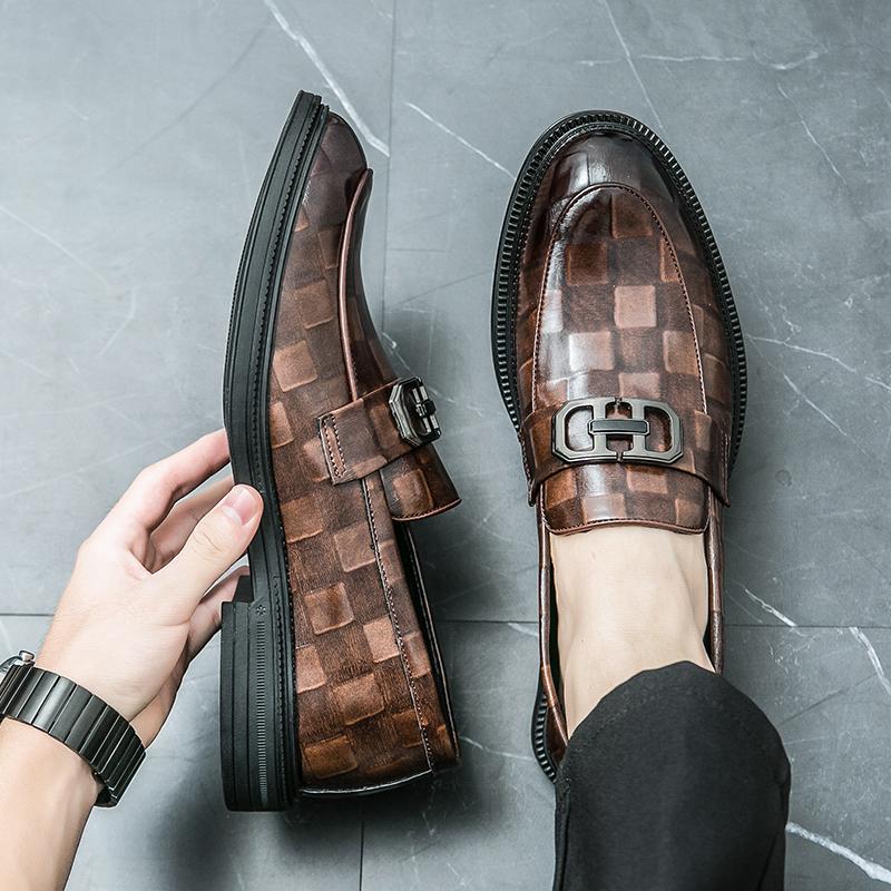 Nové pánské klasické oxfordky business ležérní kožené boty Řidičské mokasíny svatební boty mokasíny italského stylu