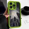 Matte Phone Case For iPhone 13 14 15 Pro Max 11 12 Pro X XS Max XR 7 8 Plus SE2 Art Painting Shockproof Silicone Soft Cover