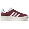 adidas Women's Gazelle Bold 'Shadow Red White' Women's Sneakers HQ6892