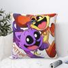 Cartoon Catnap Dogday Kissenbezug Polyester Kissenbezug Geschenk Lächelnde Katzen Kissenbezug Hülle Zuhause Reißverschluss 45*45cm