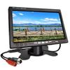 HD 7” Screen LCD 12V/24V Car Rear View Monitor for Vehicle Truck Van Lorry Rv CCTV Camper TV Backup Camera Home Furnishings