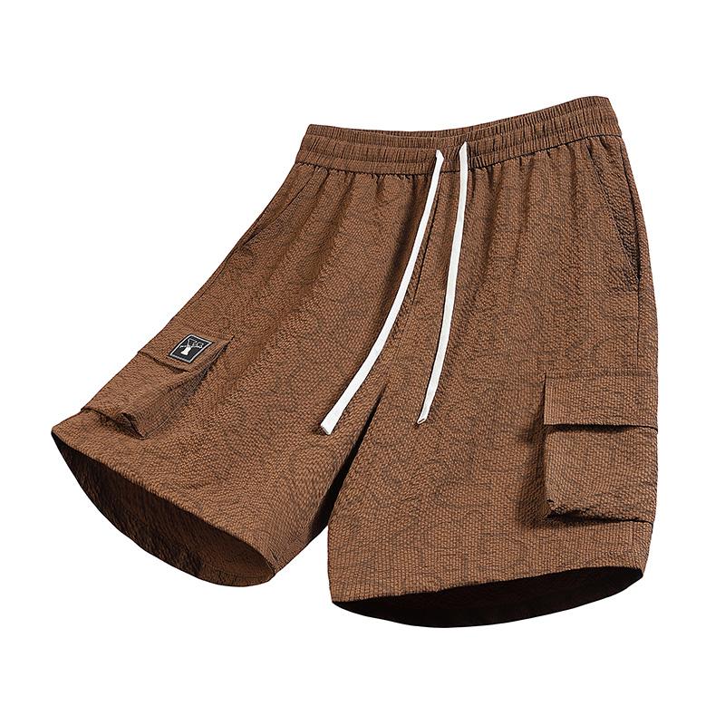 Pantaloni scurți sport pentru bărbați, Pantaloni casual subțiri de vară pentru bărbați, Pantaloni scurți cu uscare rapidă, Pantaloni de cinci sferturi