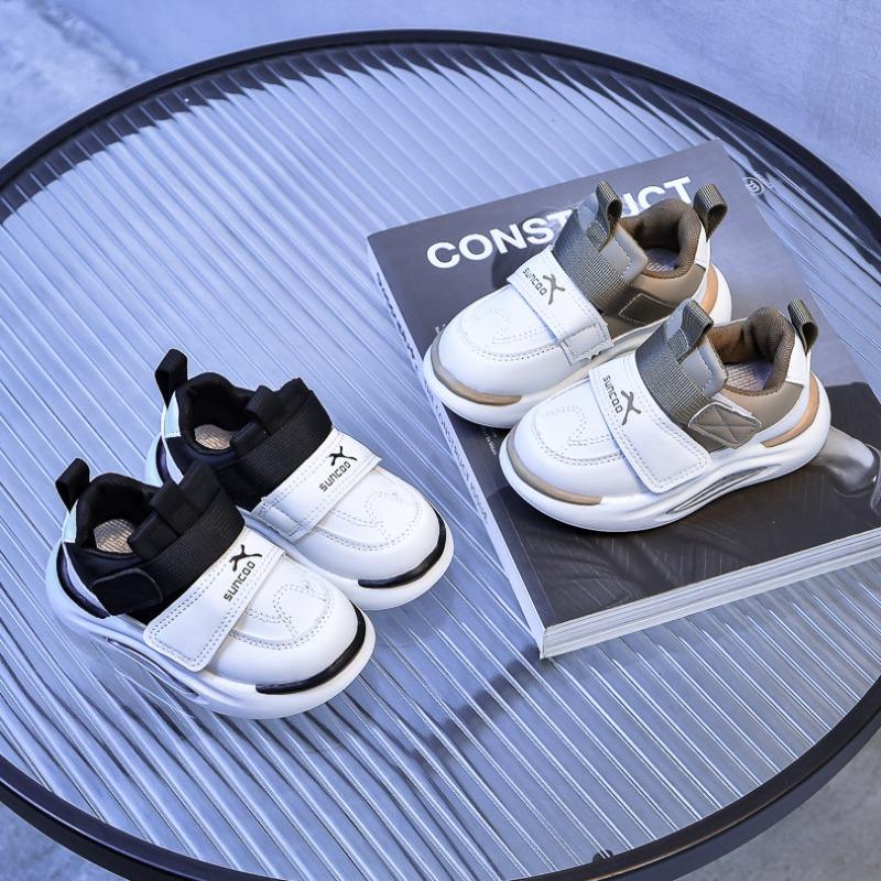Warm Children's Sneakers for Boys & Girls | Soft-Sole Leather Fleece-Lined Sports Shoes for Toddlers & Young Kids