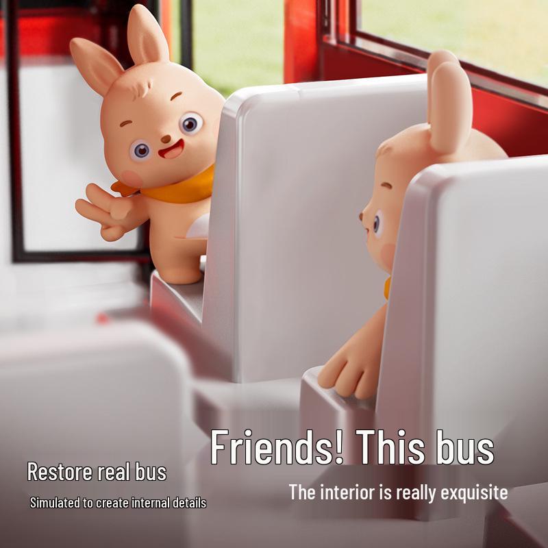 Large Children's Toy School Bus: Model Simulation Coach for Boys