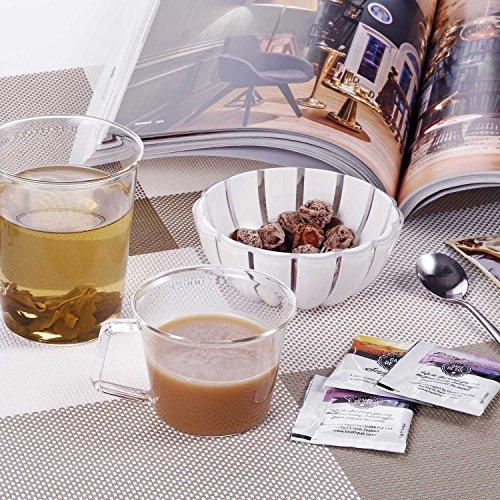 KINTO CAST Coffee Cup, 220ml, Heat-Resistant Glass, Microwave and Dishwasher Safe, 8434