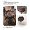 Ishigaki KOCREA Coffee Ceramic Filter Set (2 Pieces) with Stand, Plate, Black, 4499