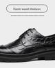 Men's High-End British Style Leather Derby Shoes: Formal, Soft-Sole Wedding & Business Footwear