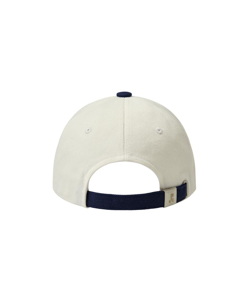 REST&RECREATION Cotton Coloration Logo Cap - Ivory