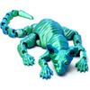 3D Printed Bald Cat Model Flexible Realistic Articulated Animal Fidget Figurines Gifts For Easter,Executive Desk Funny