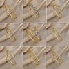 Shiny Inlaid Zircon Geometric Stackable Cuff Bangle Bracelet Women's Men Luxury Rhinestone Thin Rhinestone Charms Jewelry