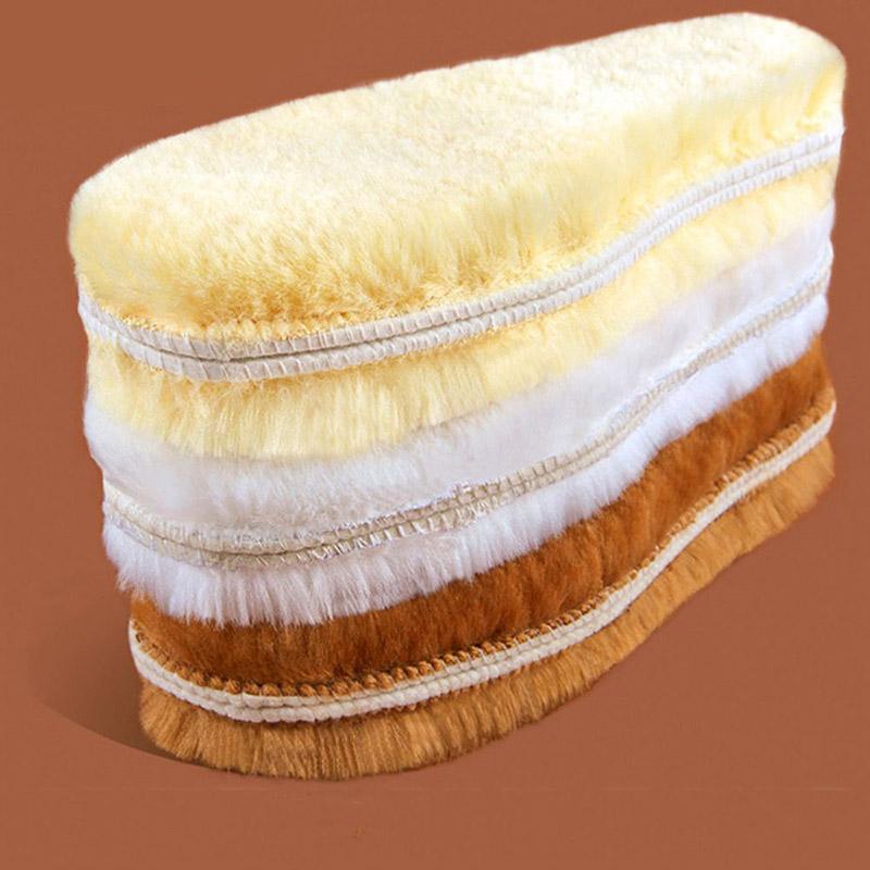 Warm Heated Insoles Winter Thick Pad Insoles Imitation Wool Breathable Snow Boots Fur Insoles