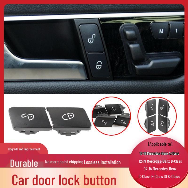 Mercedes-Benz Klasa C Klasa E GLK Przycisk przełącznika centralnego zamka drzwi W204 W212 W207