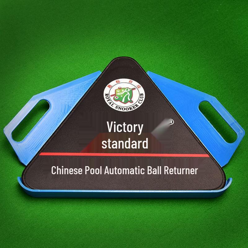Billiard Ball Collector Tripod Tray with Triangle Frame