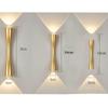 Minimalist Modern Led Wall Lamp Outdoor ip65 Waterproof Double Head Wall Lamps Balcony Aisle Door Terrace Decorate WallLighting